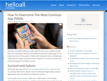 Tablet Screenshot of helloall.us